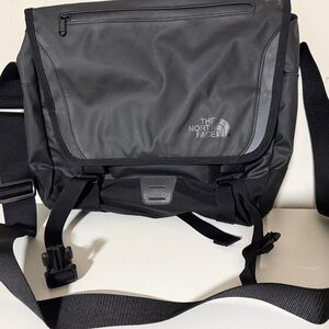 The North Face Charcoal Gray Messenger Bag